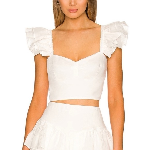 Amanda Uprichard X Revolve Mackey Top - Picture 3 of 13